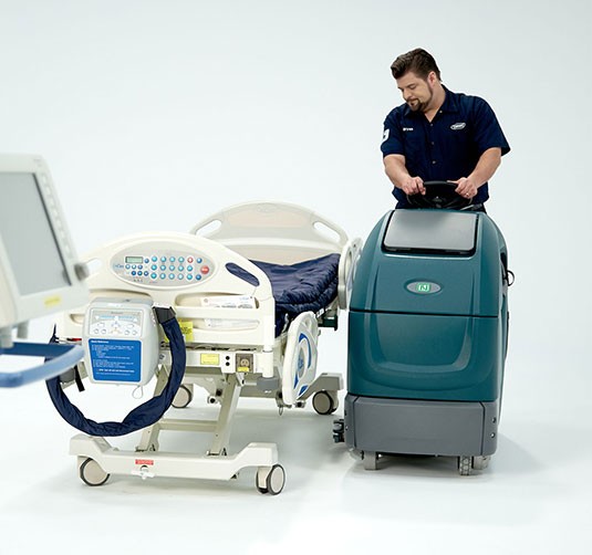 Speed Scrub 350 pour nettoyer dans un hôpital